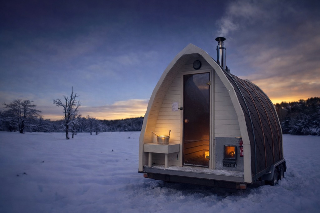 Sauna und Jacuzzi Combo